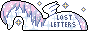 A pegasus with some animated sparkles and the text lost letters